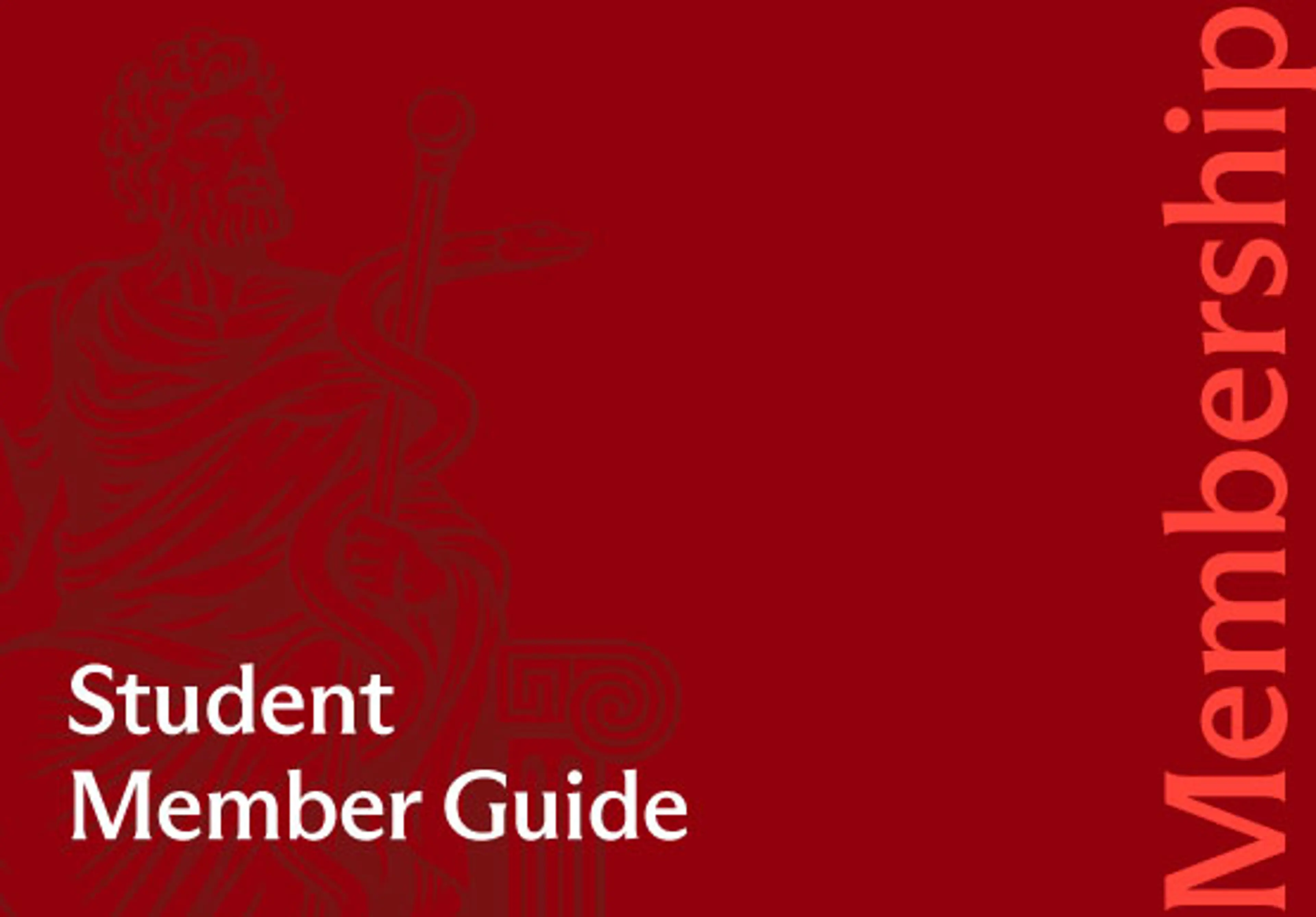 Cover of MDU student member guide