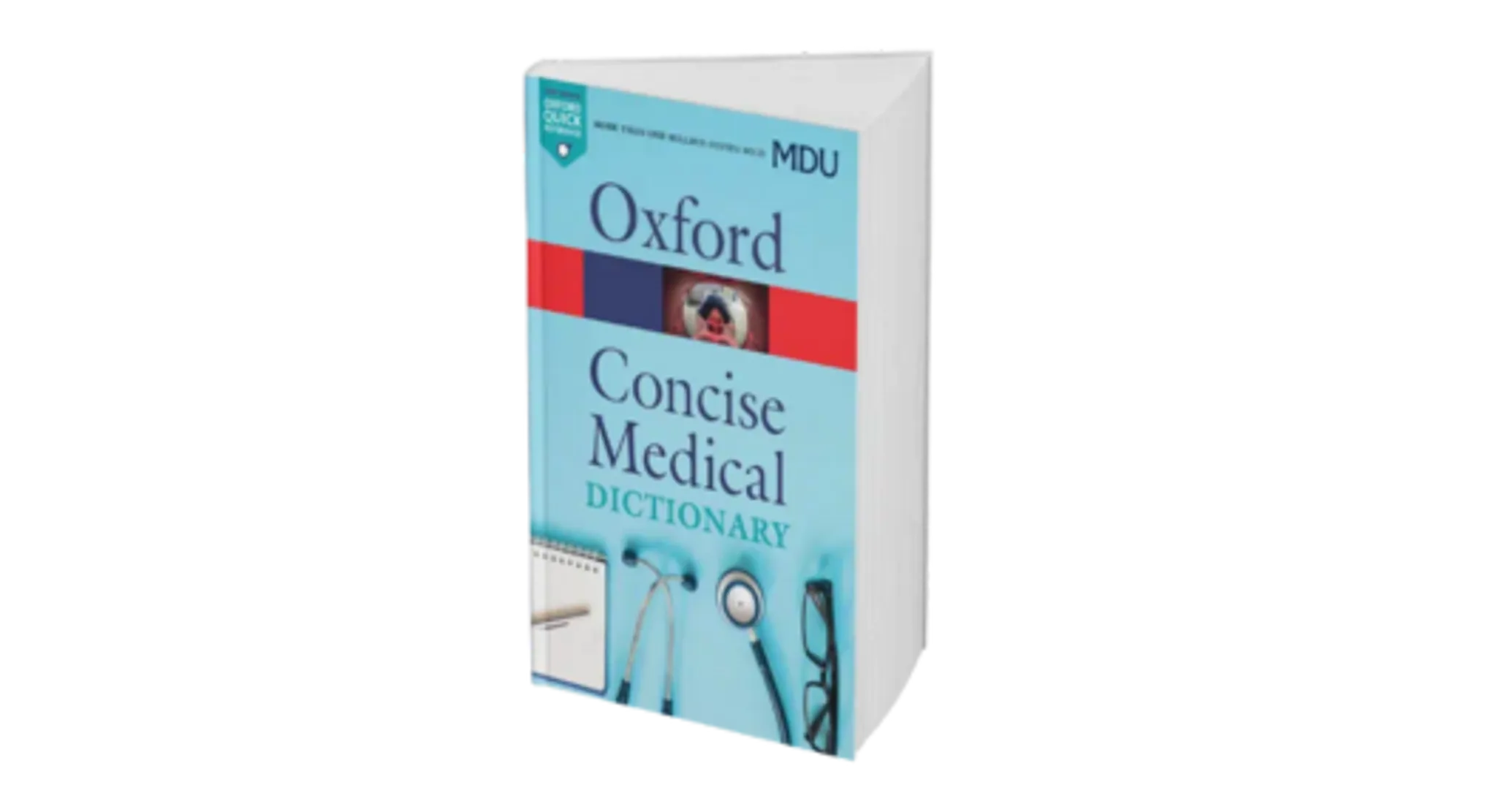 MDU branded Oxford Concise Medical Dictionary 2025 PNG